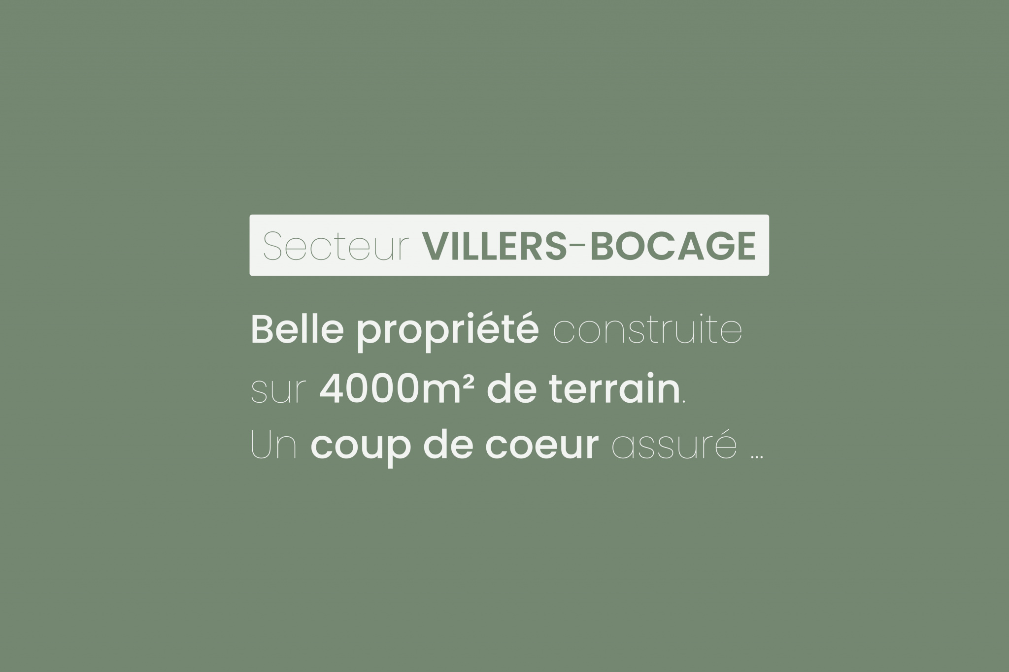 Immo80 – L'immobilier à Amiens et dans la Somme-Secteur VILLERS-BOCAGE