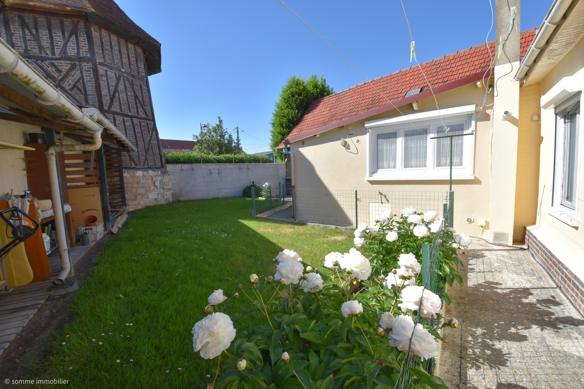 Immo80 – L'immobilier à Amiens et dans la Somme-EXCLUSIF, maison de village avec entrée cochère :