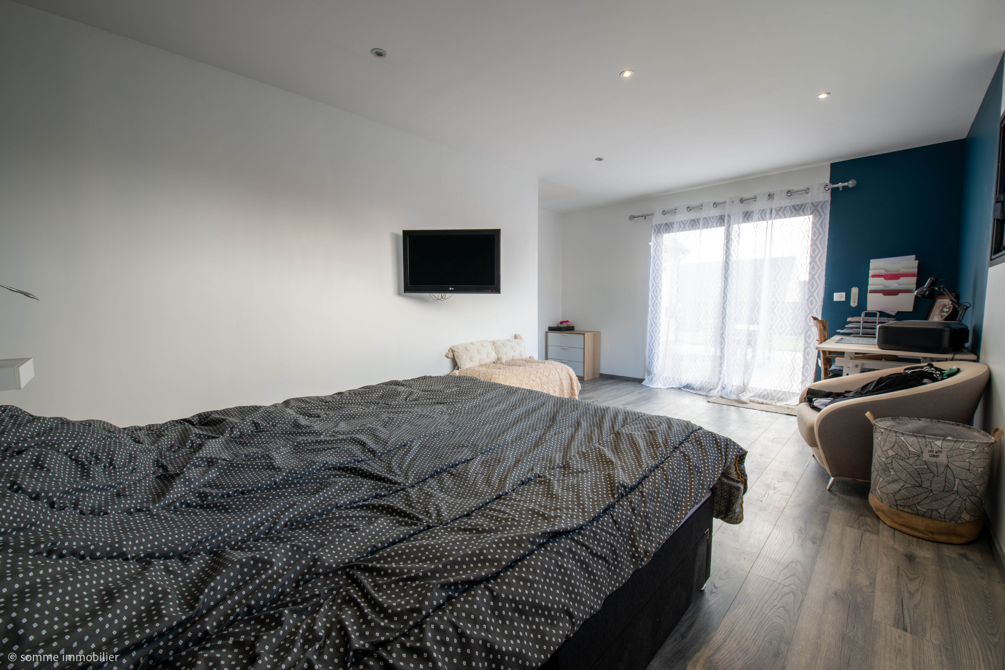 Immo80 – L'immobilier à Amiens et dans la Somme-BERTANGLES, pavillon récent de plain-pied sur sous-sol complet