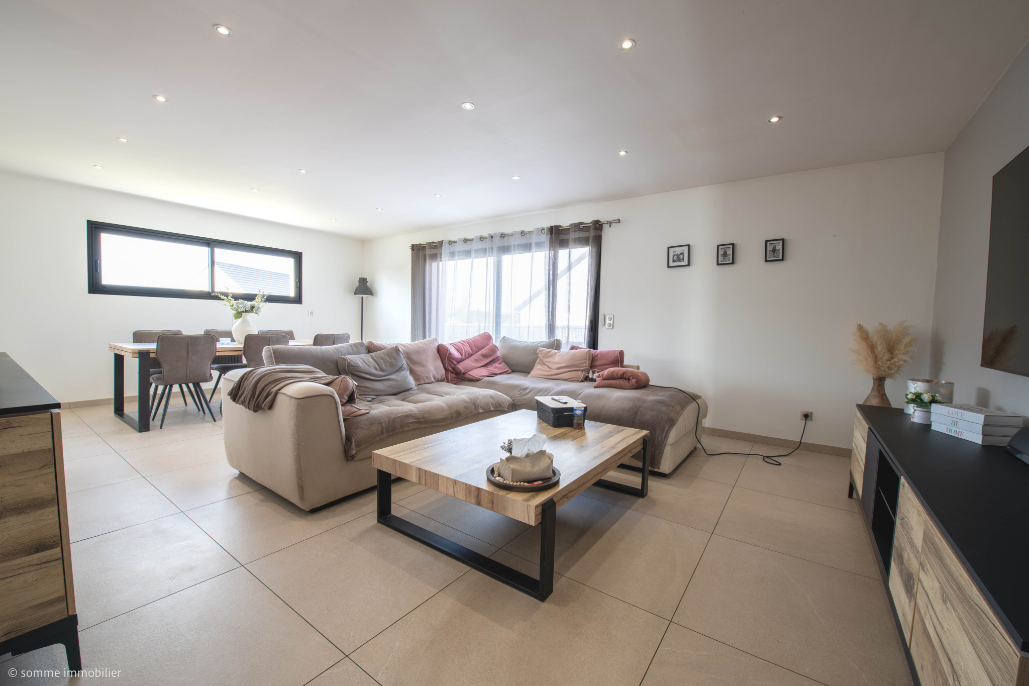 Immo80 – L'immobilier à Amiens et dans la Somme-BERTANGLES, pavillon récent de plain-pied sur sous-sol complet