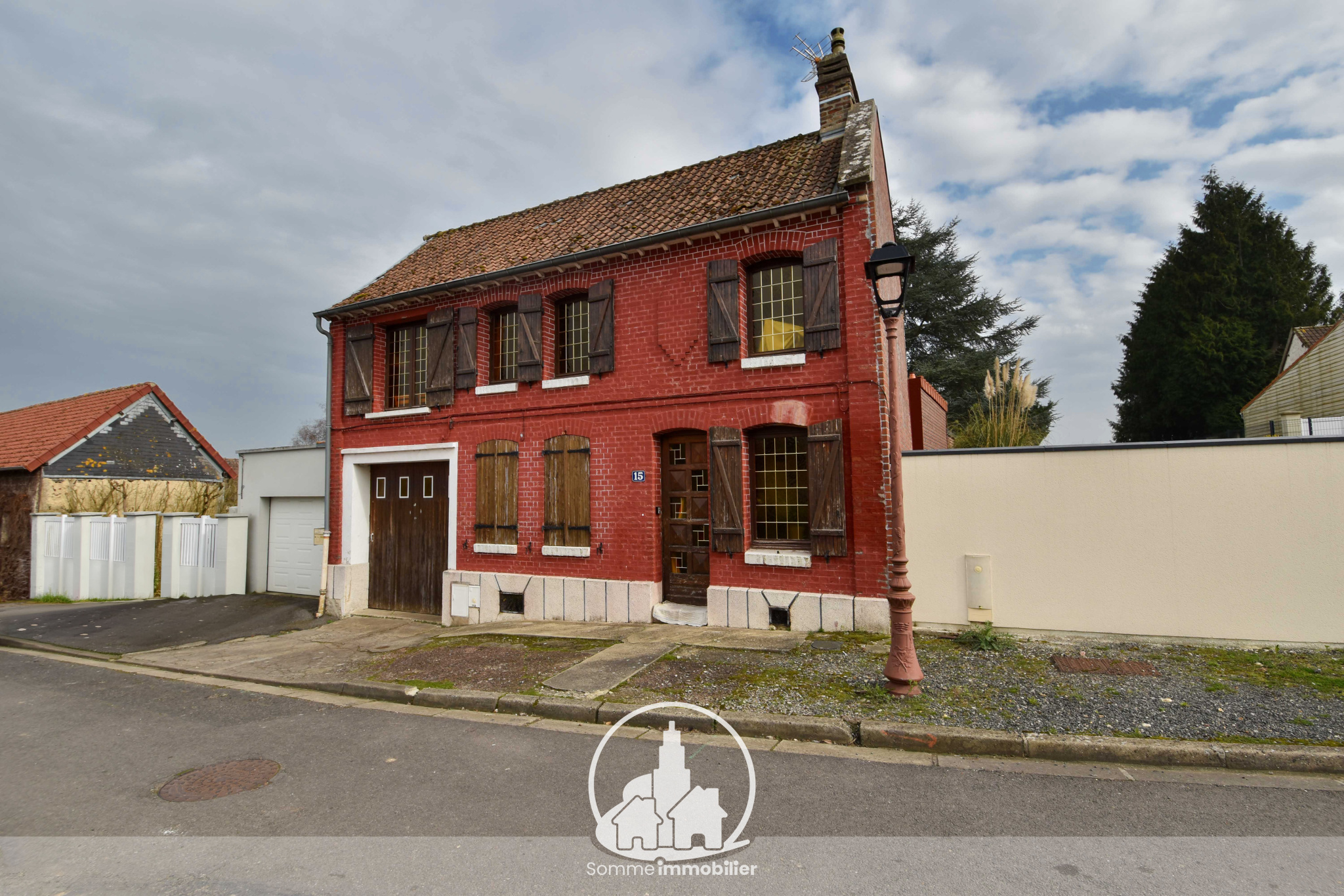 Immo80 – L'immobilier à Amiens et dans la Somme-Belle maison de village en briques