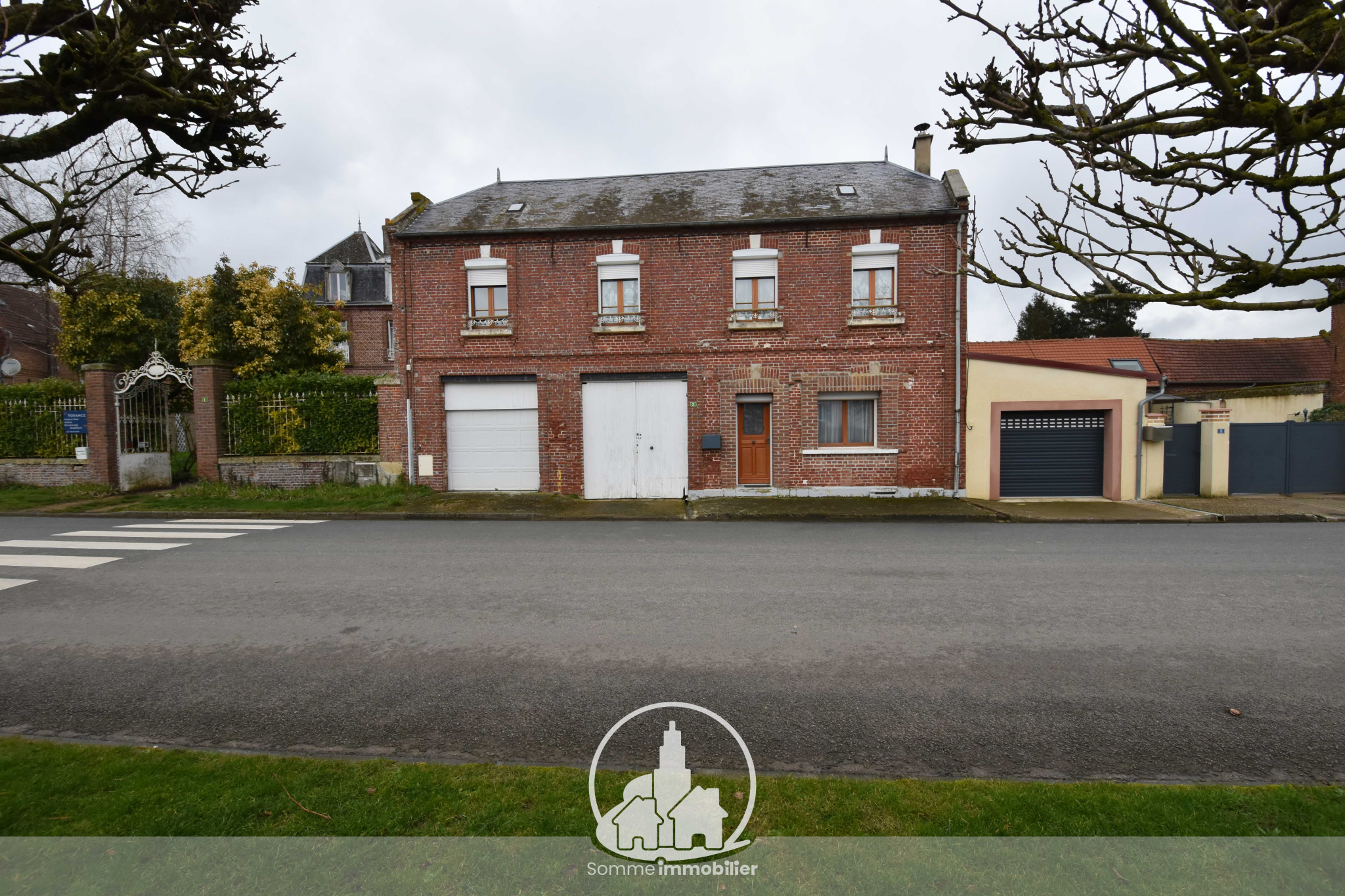 Immo80 – L'immobilier à Amiens et dans la Somme-PROXIMITÉ AILLY-SUR-NOYE, maison individuelle :