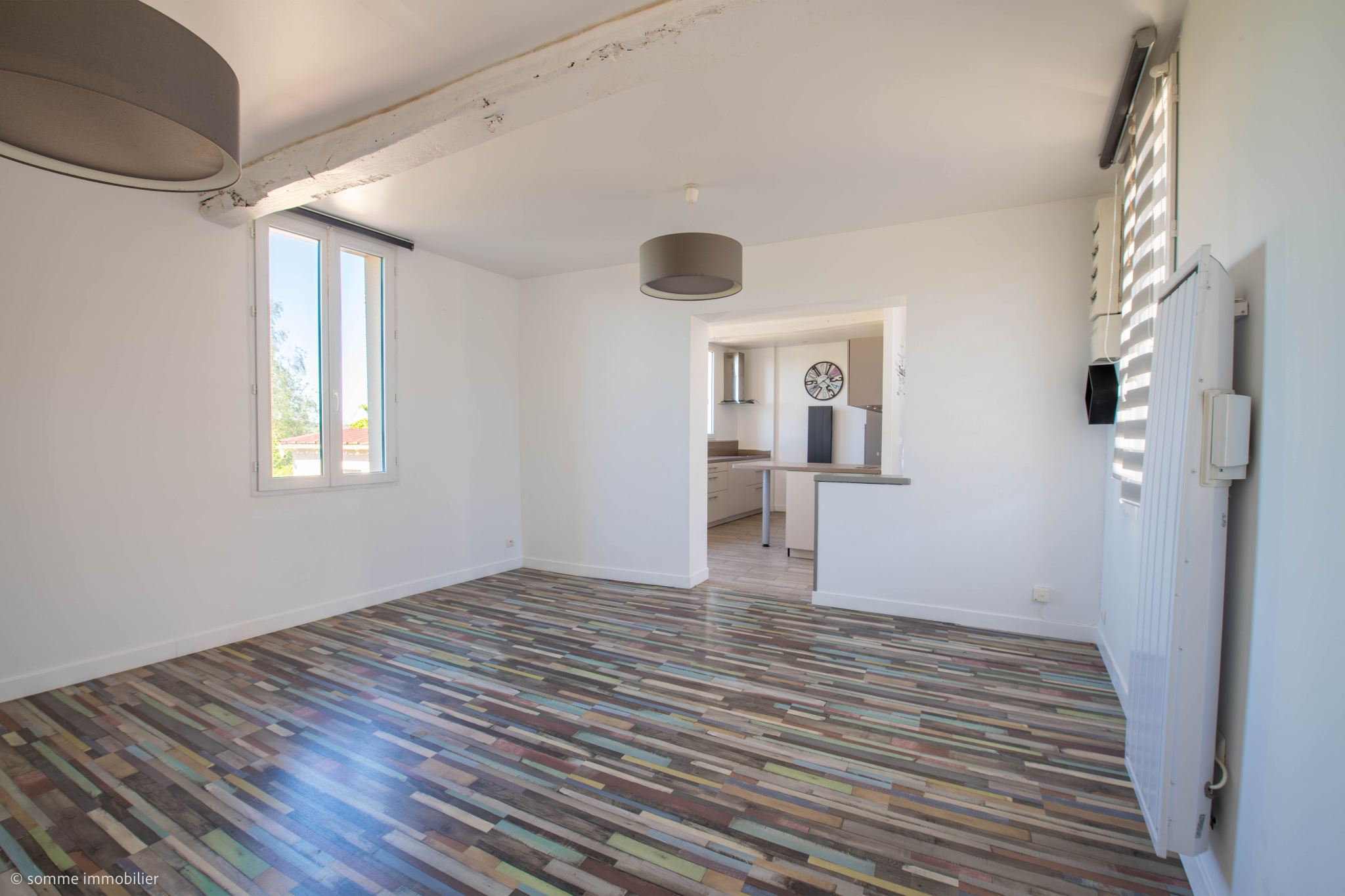 Immo80 – L'immobilier à Amiens et dans la Somme-BELLOY-SUR-SOMME, maison de village rénovée avec 4 chambres :