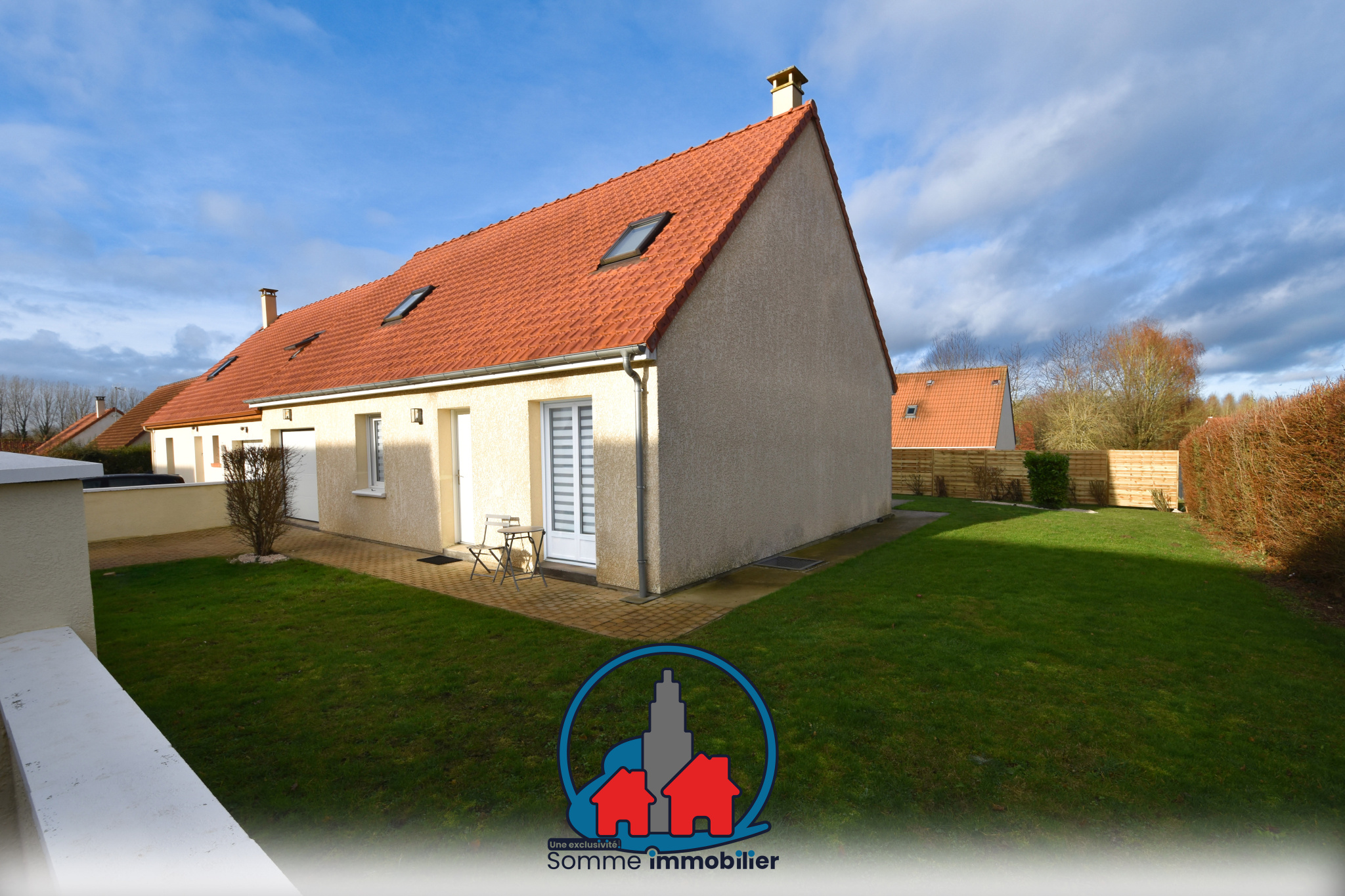 Immo80 – L'immobilier à Amiens et dans la Somme-EXCLUSIVITÉ SECTEUR FLIXECOURT, Magnifique pavillon aux prestations de qualité