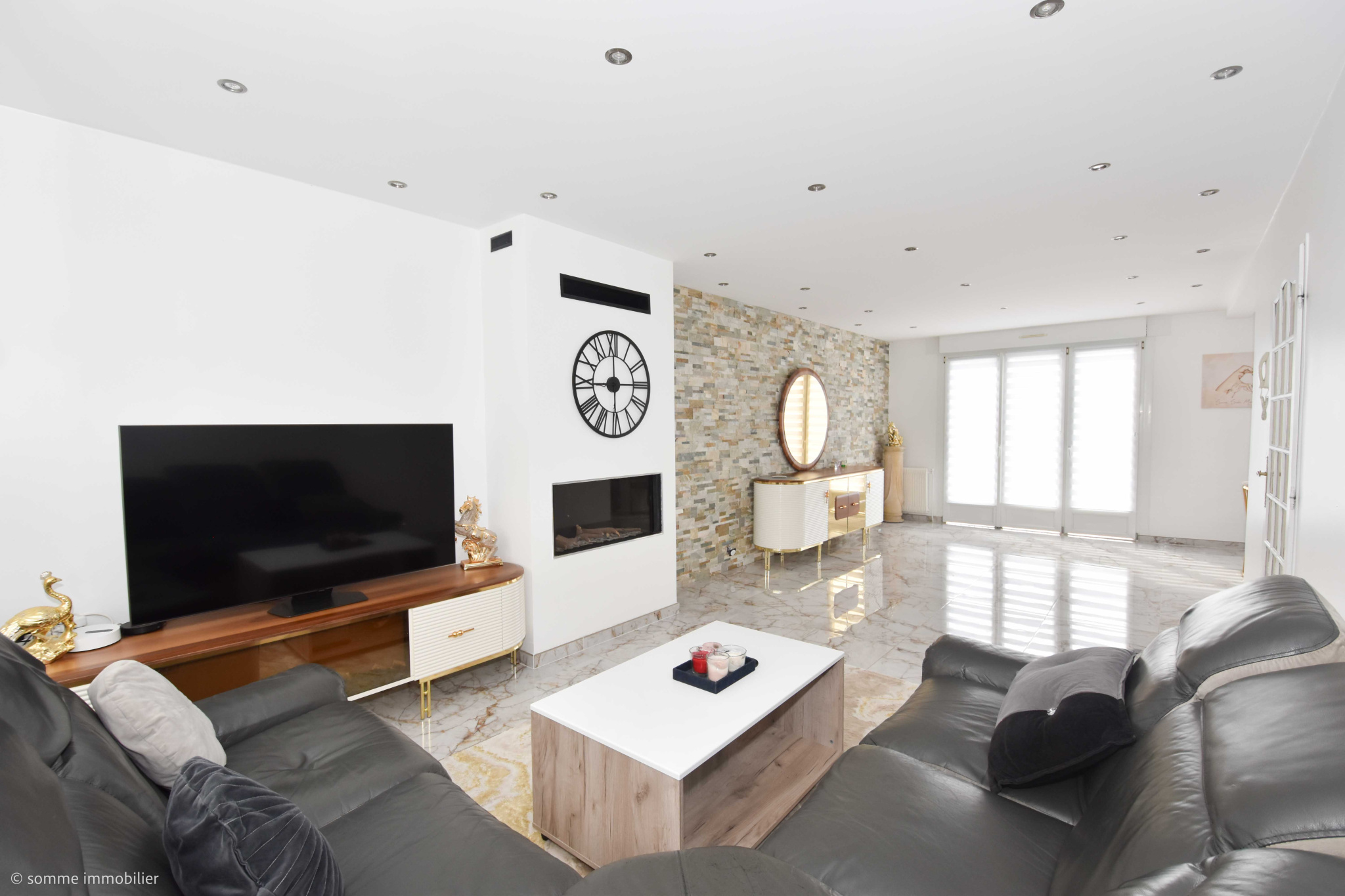 Immo80 – L'immobilier à Amiens et dans la Somme-AMIENS OUEST, pavillon de 130m2 sur sous-sol complet :