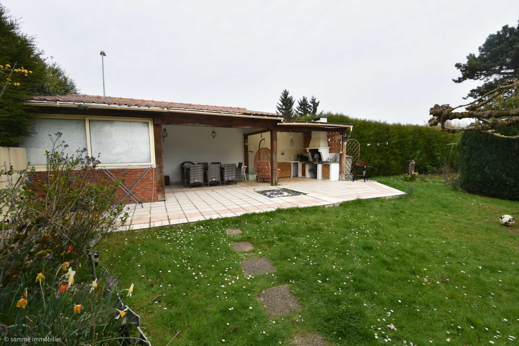 Immo80 – L'immobilier à Amiens et dans la Somme-AMIENS OUEST, pavillon de 130m2 sur sous-sol complet :