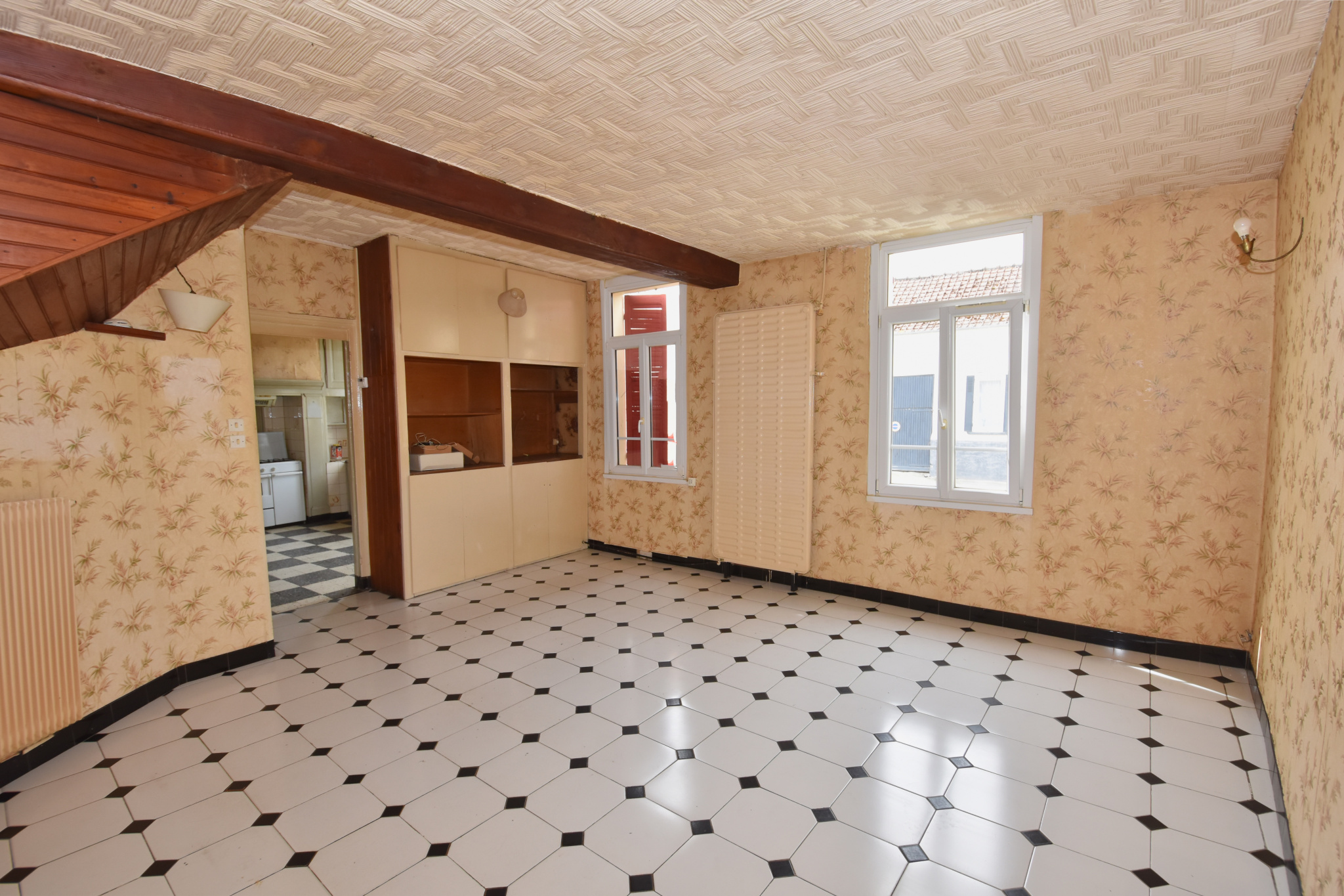 Immo80 – L'immobilier à Amiens et dans la Somme-SECTEUR VIGNACOURT, maison avec entrée cochère sur 1200m2 de terrain