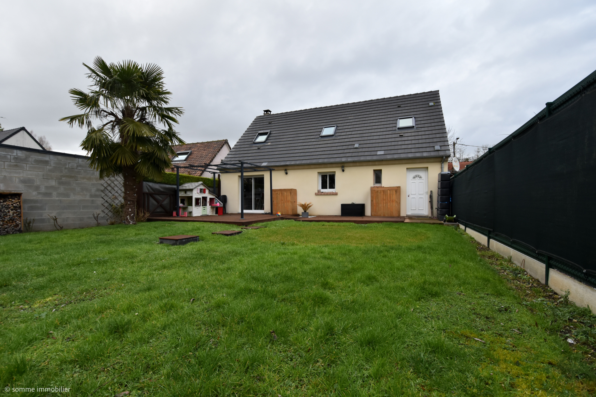 Immo80 – L'immobilier à Amiens et dans la Somme-Maison individuelle 4 chambres   Garage et jardin