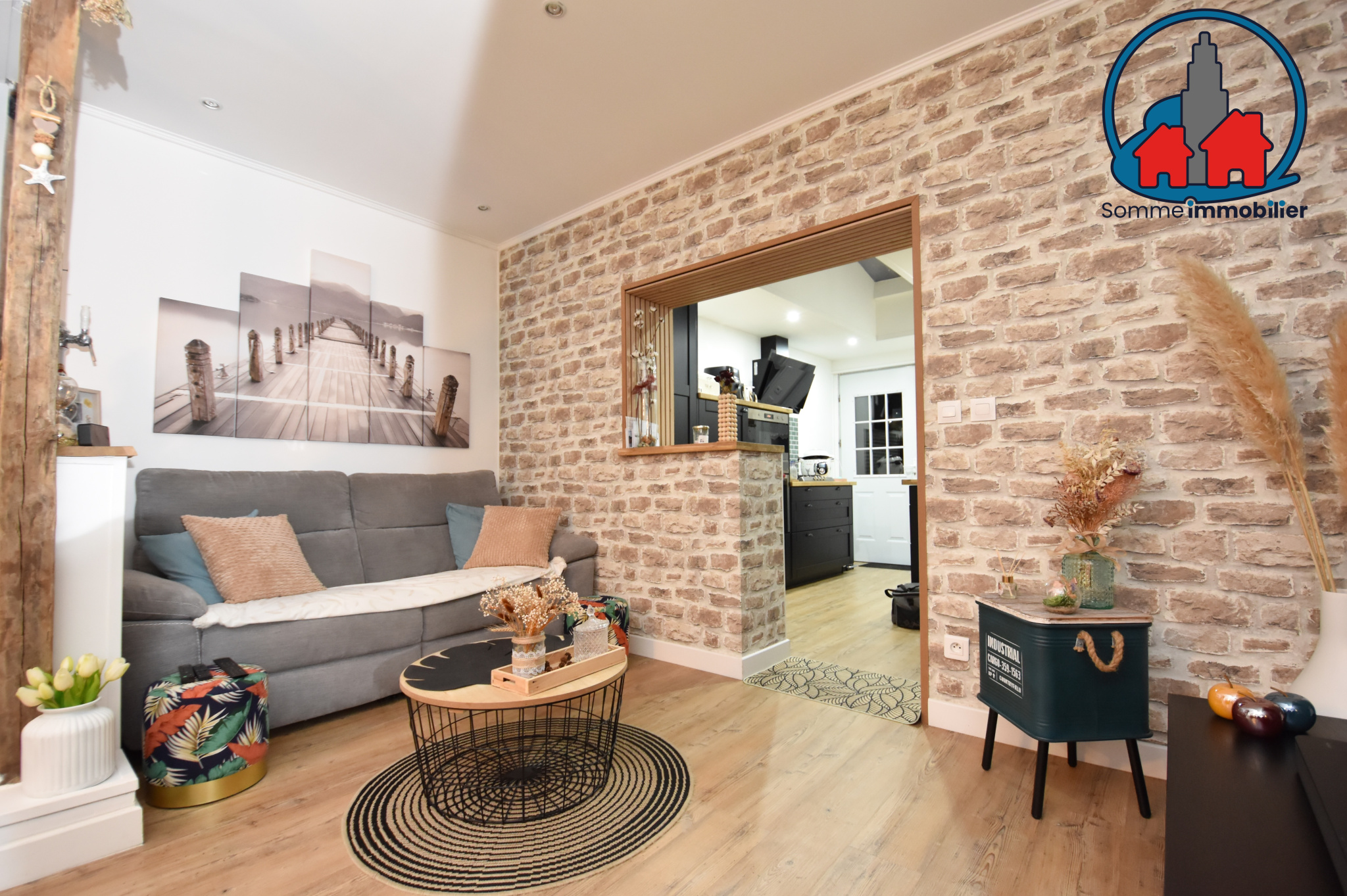 Immo80 – L'immobilier à Amiens et dans la Somme-Maison 3 pièces SAINT-LÉGER-LES-DOMART