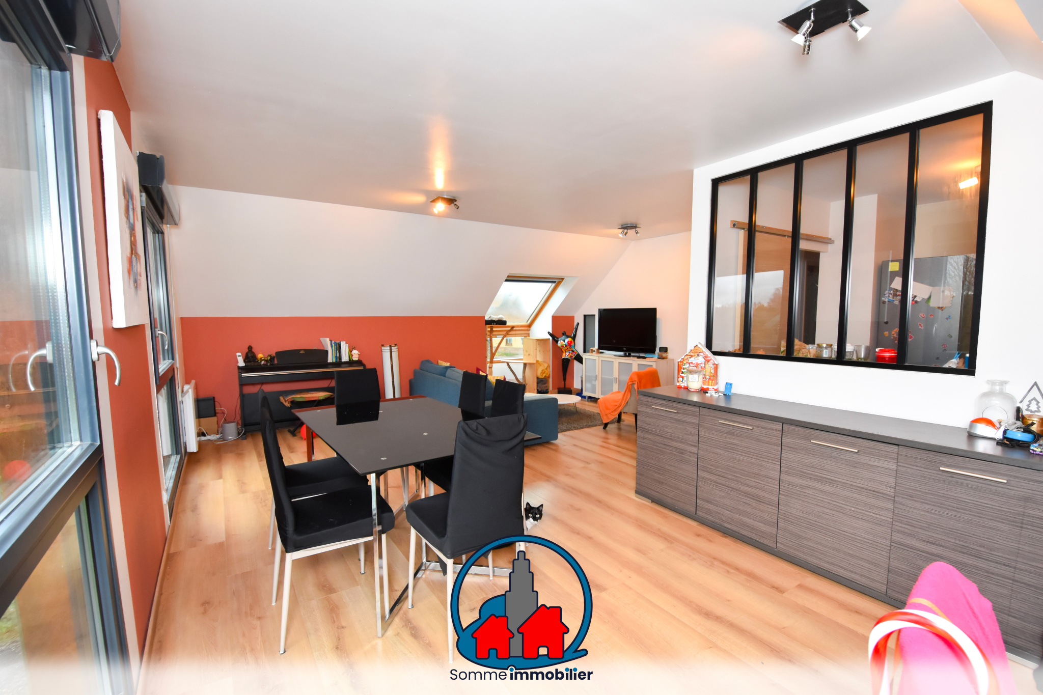 Immo80 – L'immobilier à Amiens et dans la Somme-Bel appartement de 87m2 situé au coeur de VILLERS-BOCAGE