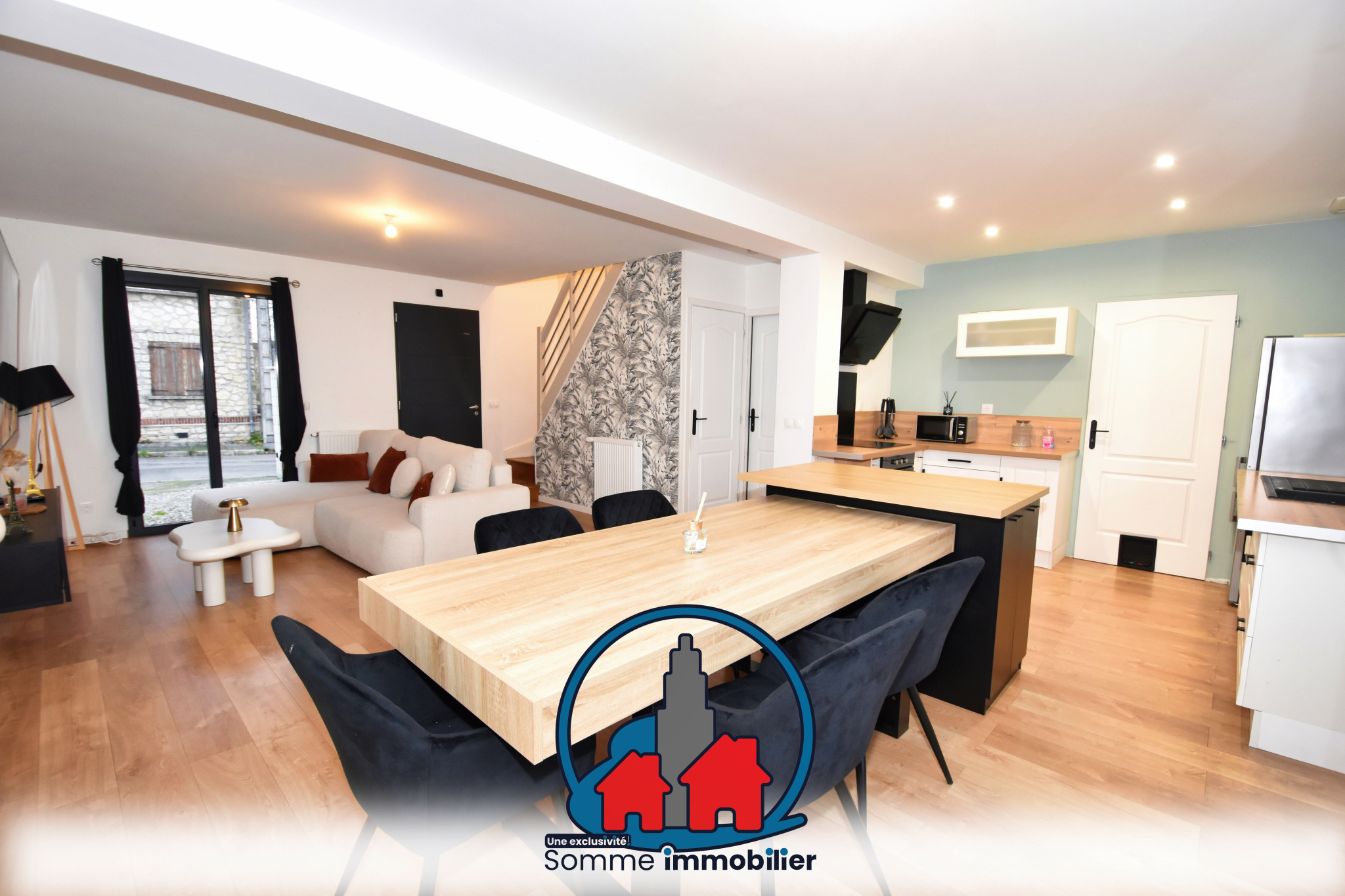 Immo80 – L'immobilier à Amiens et dans la Somme-EXCLUSIF Secteur PICQUIGNY, magnifique pavillon individuel