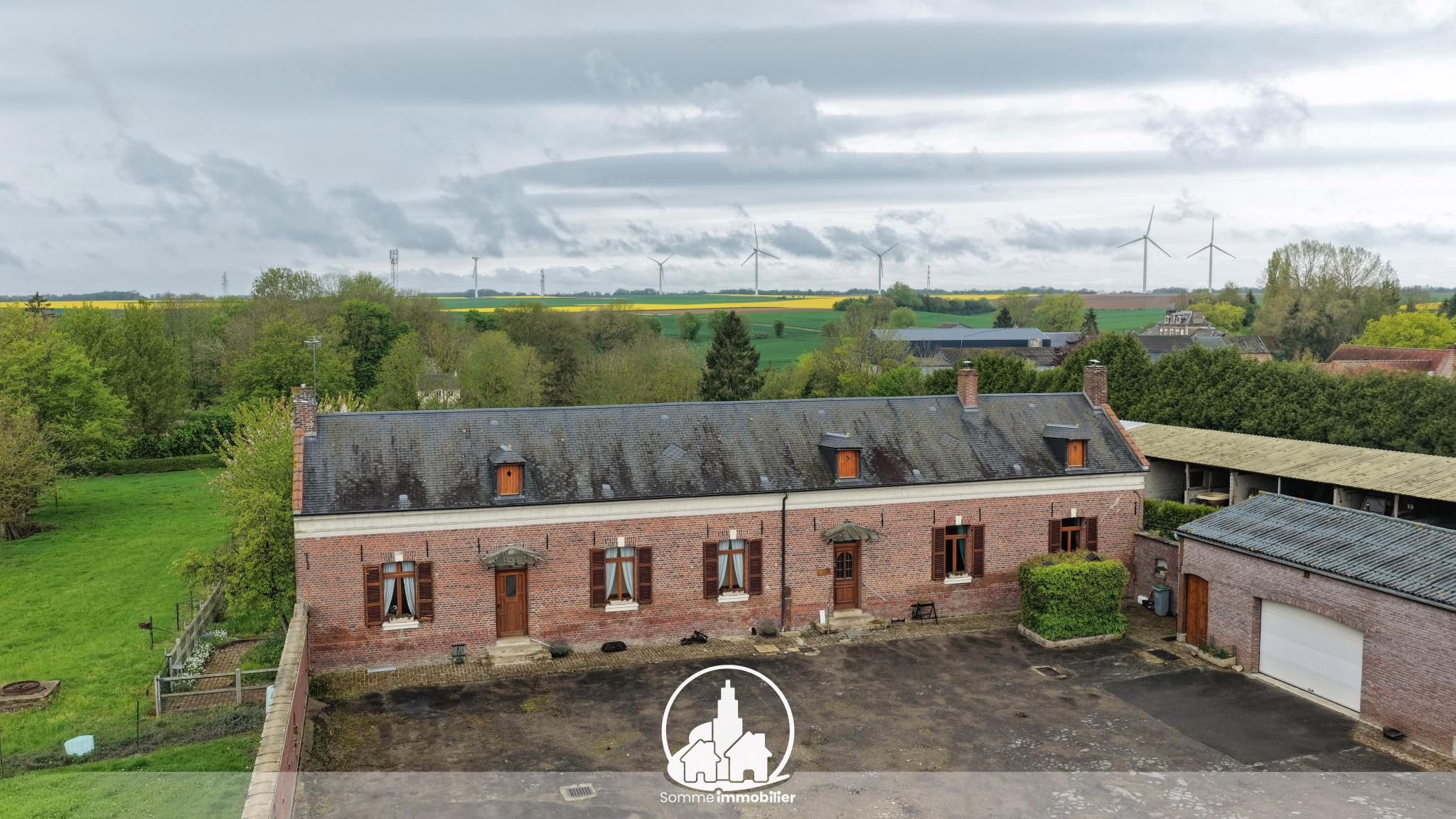 Immo80 – L'immobilier à Amiens et dans la Somme-CORPS DE FERME – LA VICOGNE